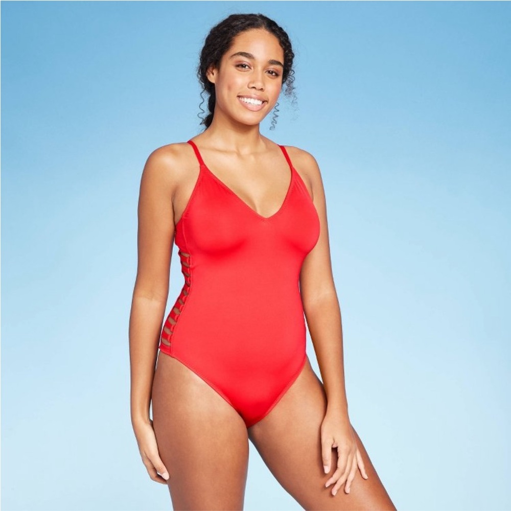 NWT Shade & Shore One Piece Medium Coverage